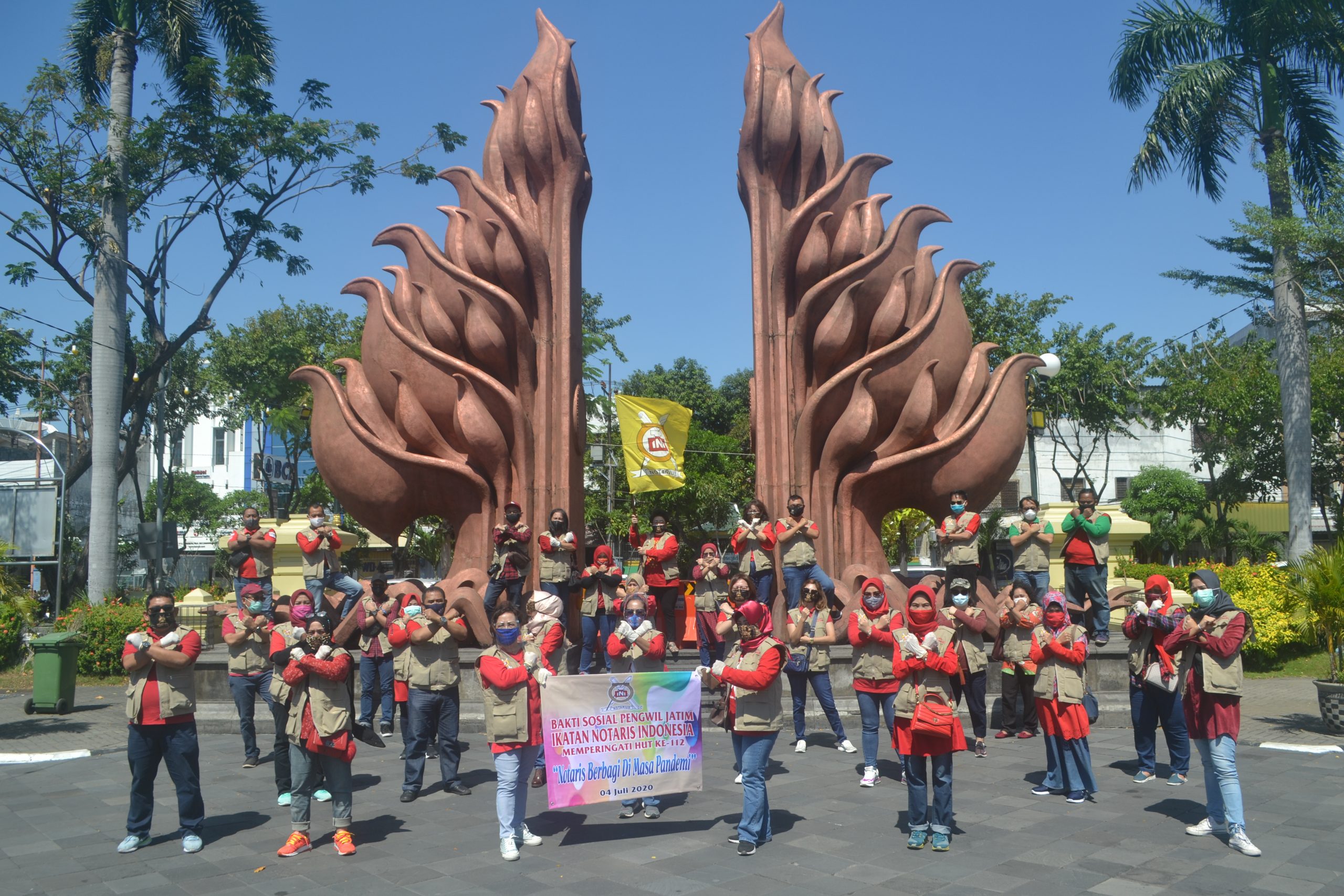 Notaris Jatim Berbagi Dimasa Pandemi