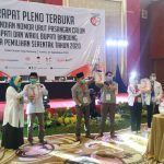 Rapat Pleno Terbuka Pengundian Nomor Urut Paslon Bupati dan Wakil Bupati Bandung
