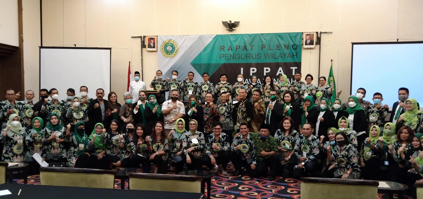 Rapat Pleno  Pengwil IPPAT Jawa Tengah Menetapkan Aris  Widhihidayat Sebagai PLH Ketua Pengwil IPPAT  Jateng