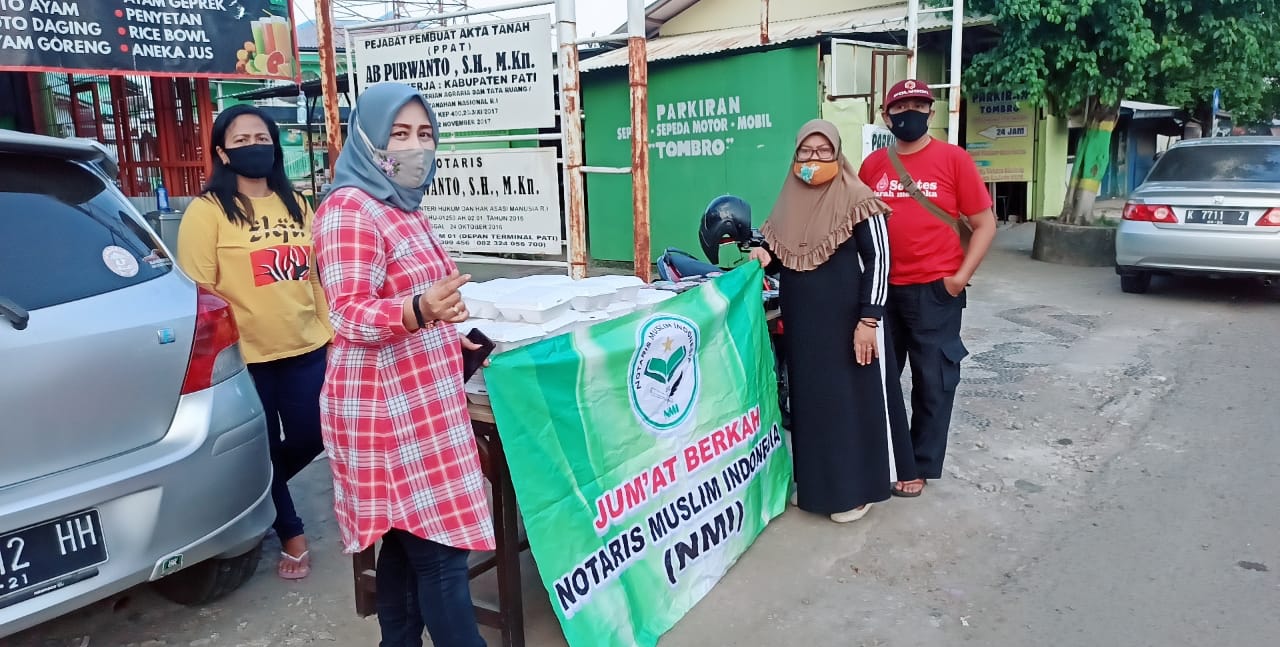 Indahnya Berbagi Bersama Notaris Muslim Indonesia (NMI) Khususnya NMI Kabupaten Pati, Jawa Tengah