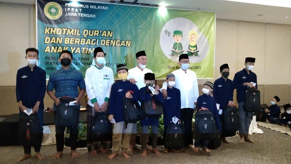 Gelaran Ramadhan 1442 H, Pengwil IPPAT Jawa Tengah Adakan Khotmil Qur’an Dan Berbagi Dengan Anak Yatim Di Best Western Hotel Solo Baru