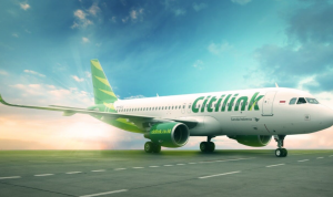 Citilink yang Mendarat Darurat karena Anak Buka Penutup Pintu Darurat