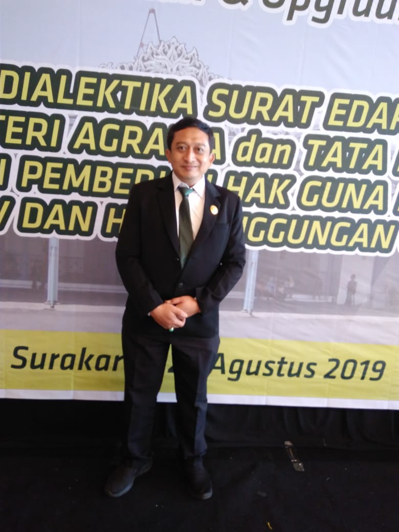 Benny Pamujiharto,SH,M.Kn, Ketua Pengda IPPAT Kabupaten Rembang