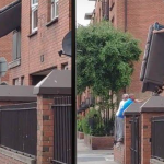 3 Pria Mengeluarkan Sofa Melalui Jendela Cuman Dengan modal Gagang Sikat