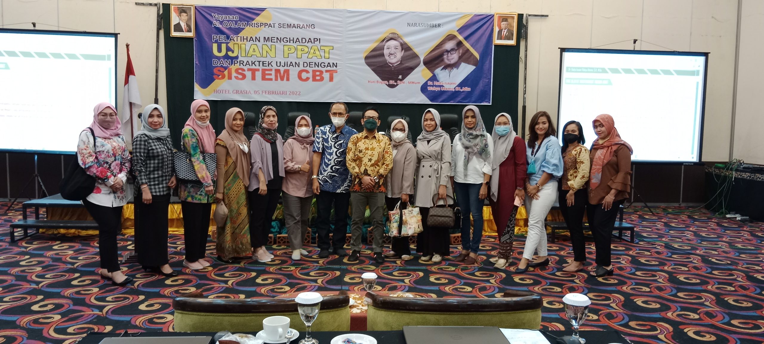 Pertama Di Indonesia, Yayasan AlQalam RISPPAT Gelar Pelatihan  Menghadapi  Ujian  PPAT Dengan Sistem CBT