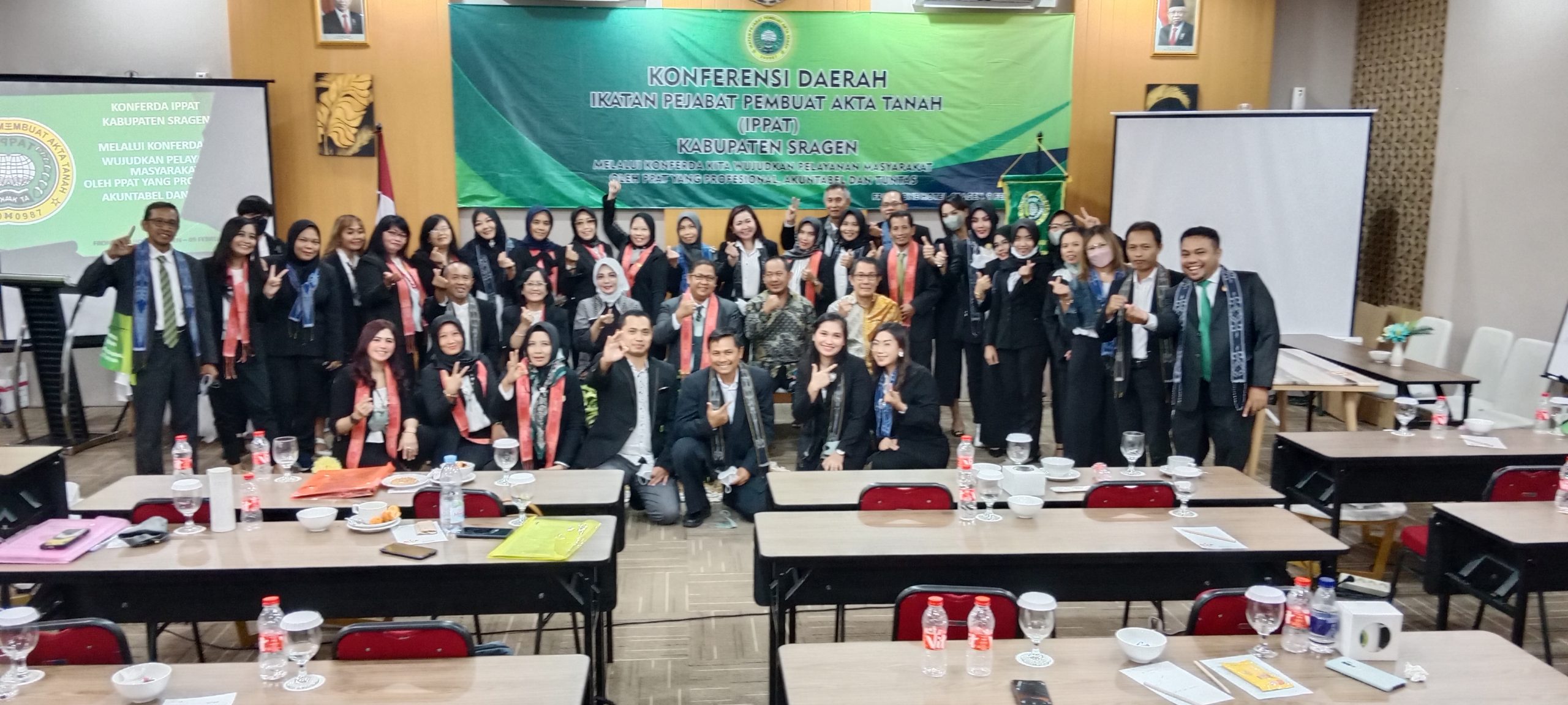 fotobersama ippat sragen Pengda IPPAT Kabupaten Sragen Foto bersama Pengwil IPPAT Jawa Tengah