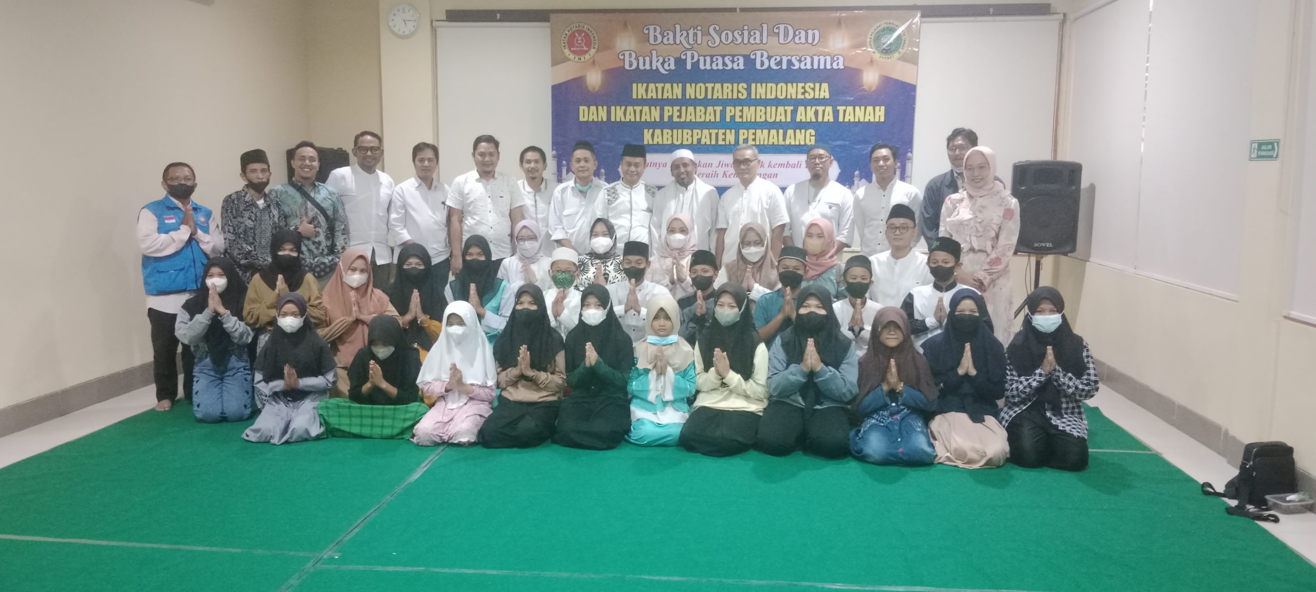 Baksos & Bukber INI-IPPAT Pemalang Gandeng 25 Anak Yatim Surya Alam