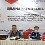 Seminar Kenotariatan 2022 Hadirkan Narasumber Handal, Kepala BHP, Alwesius dan Sugiarto, SH