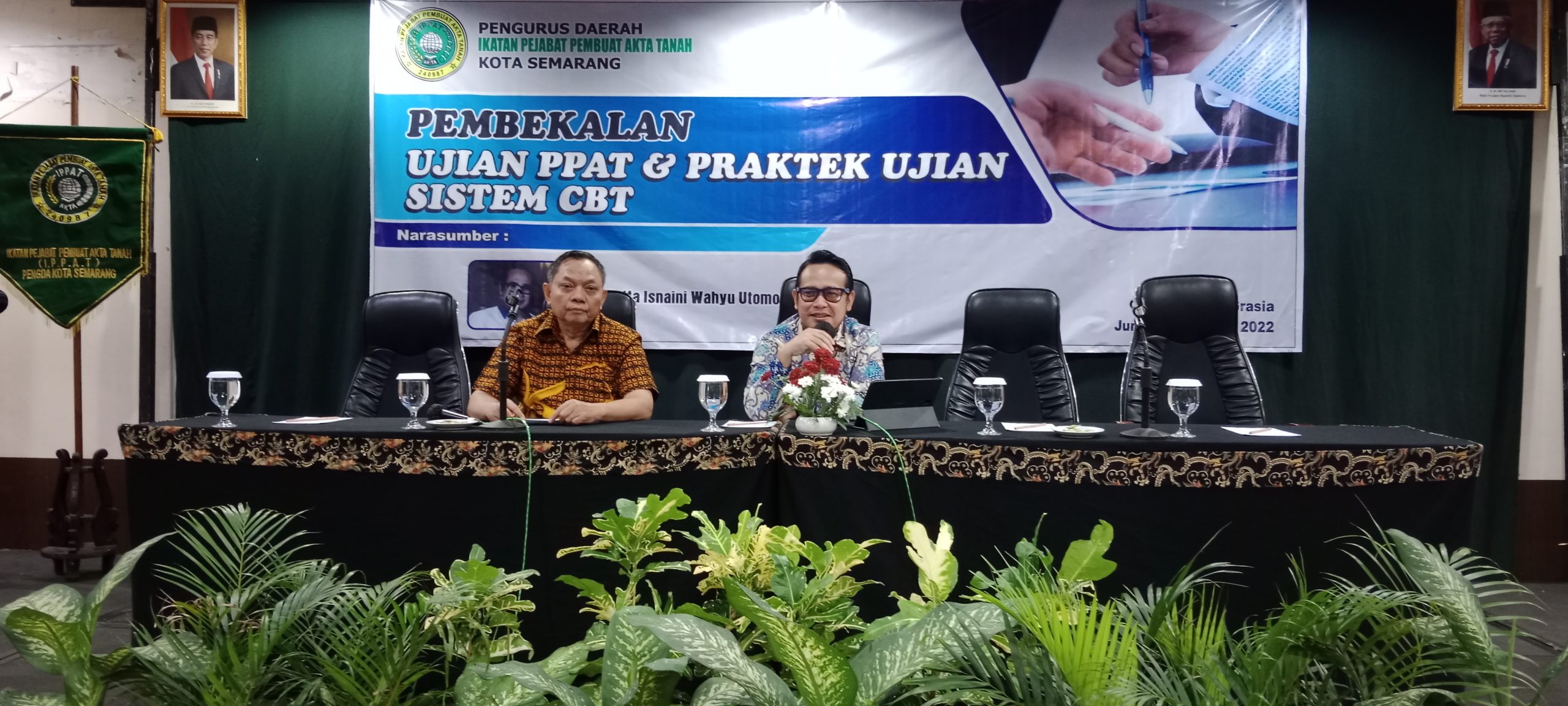 Sukses Sudah Pembekalan  Ujian PPAT IPPAT Kota Semarang