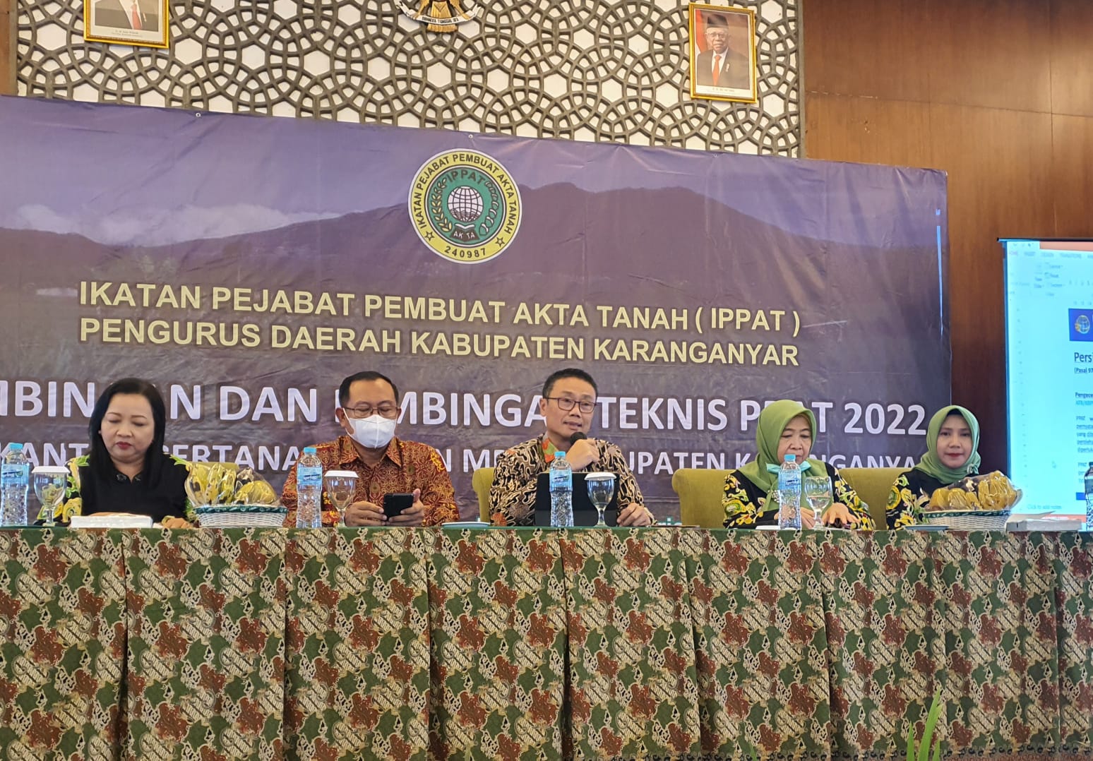 Pembinaan & Bimtek PPAT Tahun 2022 Kabupaten Karanganyar Sukses