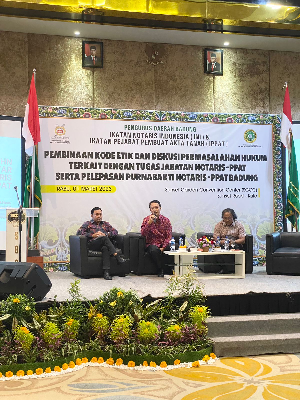 Pembinaan Kode Etik Dan Diskusi Permasalahan Hukum Terkait Tugas Jabatan Notaris- PPAT