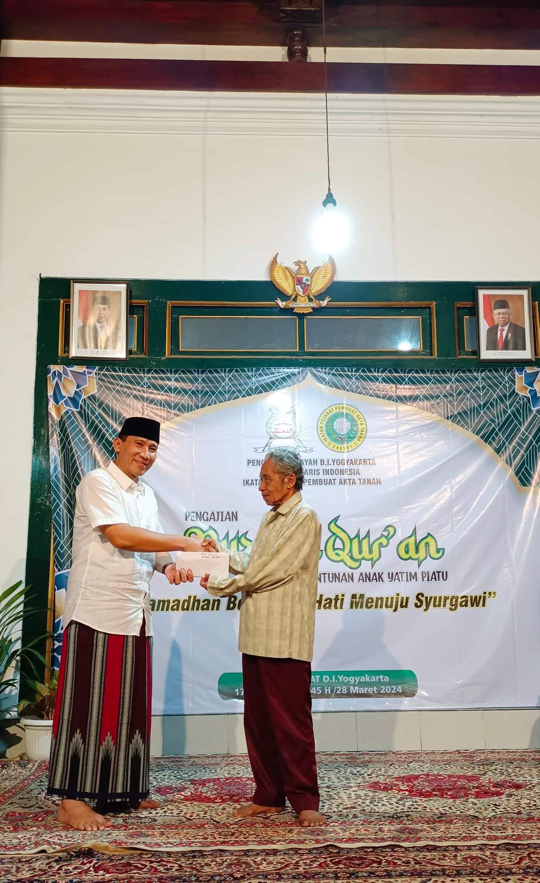 Pengwil DIY INI- IPPAT Menggelar Bukber, Santunan Anak Yatim & Nuzulul Qur’an Bertemakan ‘Ramadhan Bersihkan Hati Menuju Syurgawi’ .