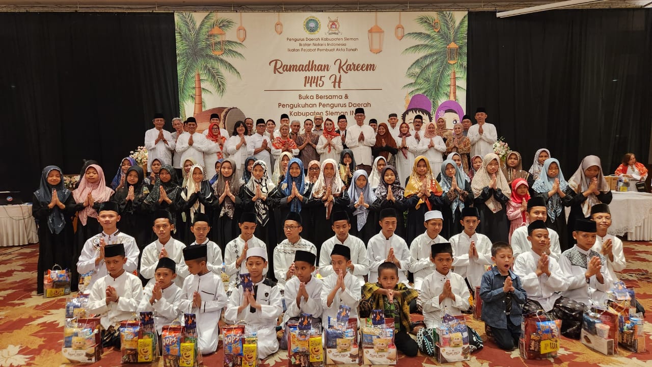 INI – IPPAT Kabupaten Sleman Gelar Pengukuhan, Buka bersama Dan Santunan Anak Yatim