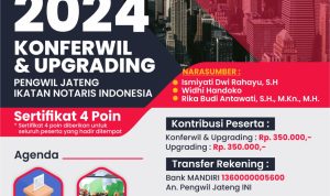 KONFERWIL & UPGRADING PENGWIL JAWA TENGAH INI TAHUN 2024