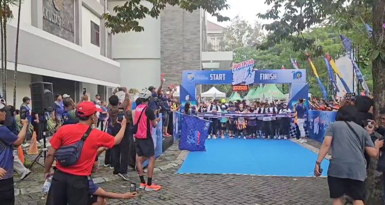 Sebanyak 800- an  Runner Ikuti Giat Justicia KANOGAMA Fun Run 5 K, Acara Heboh & Spektakuler