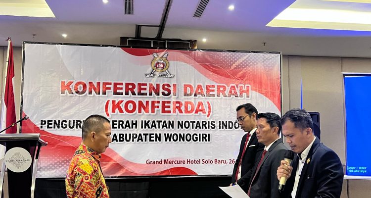 Konferda INI Kabupaten Wonogiri Memilih Dr. Firdaus, SH, M. Kn