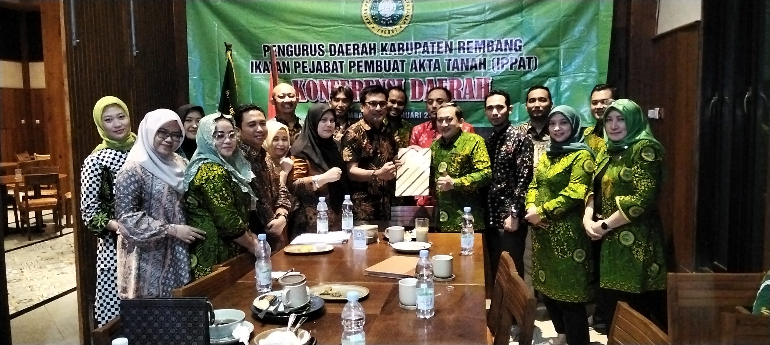 Konferda INI Rembang Memilih Rusnahadi  Taufan, Konferda IPPAT Rembang Memilih Yunianto Sukaredjo